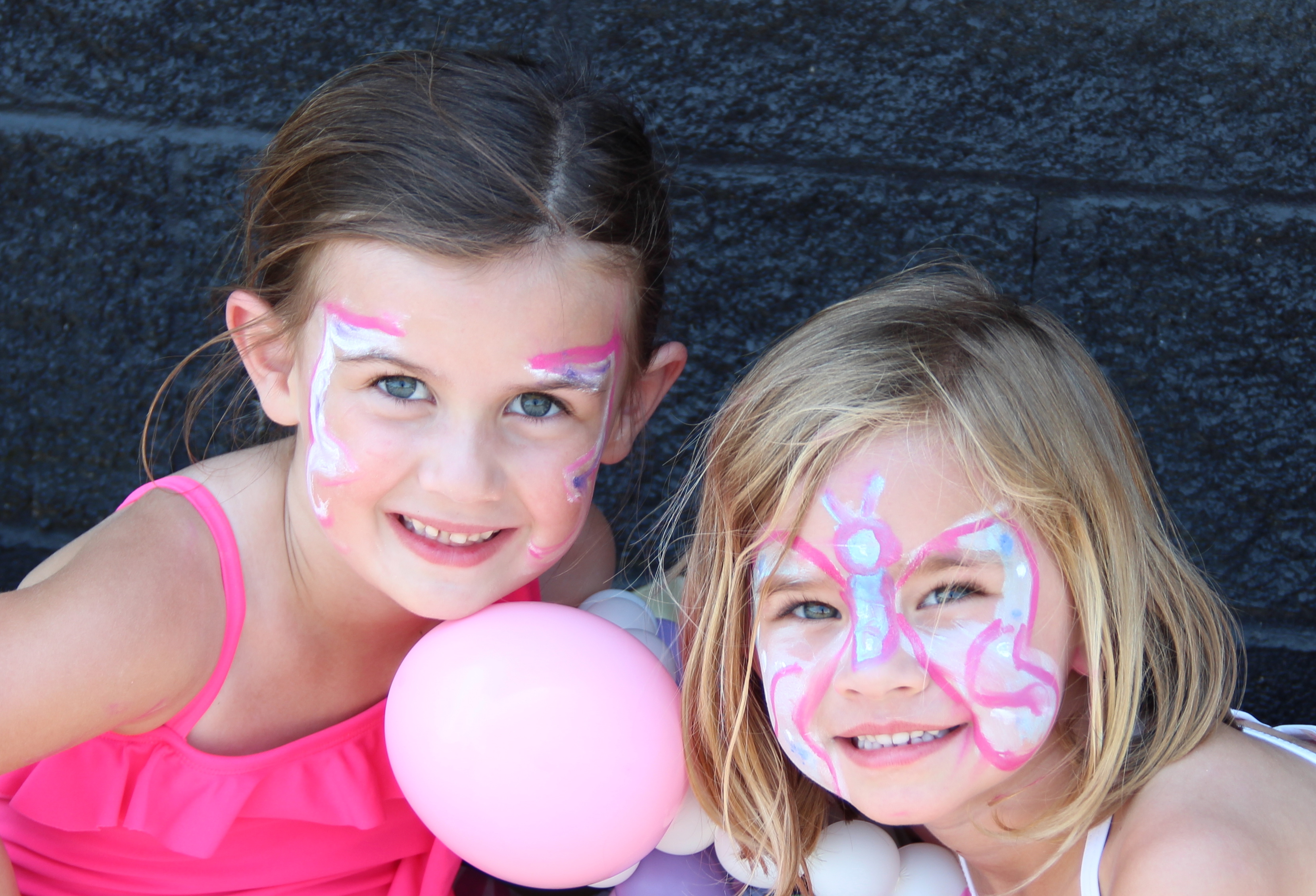 Preschool Fun Day Girls Faces Preschool Fun Day Girls Faces